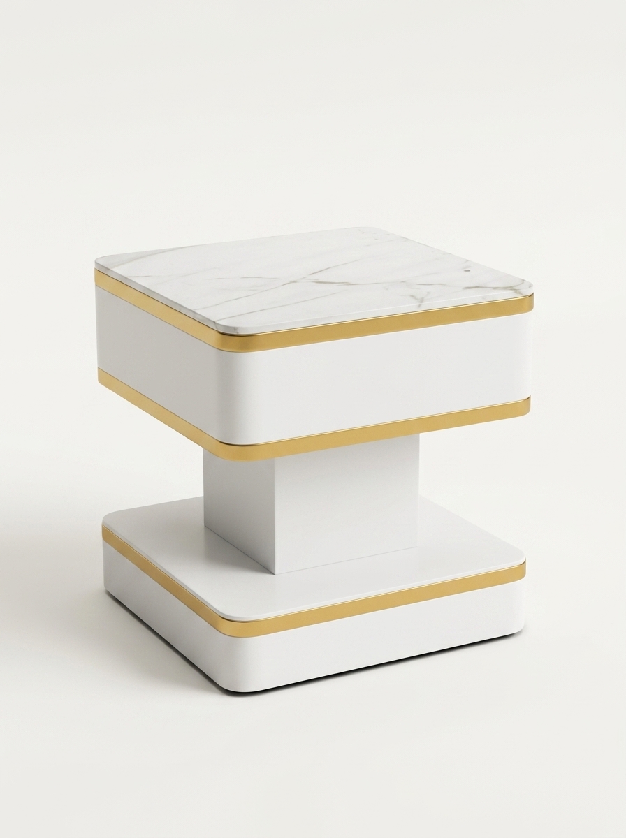 Chumvi Side Table — handcrafted African furniture by Naftal furniture  in Kenya (view 2)