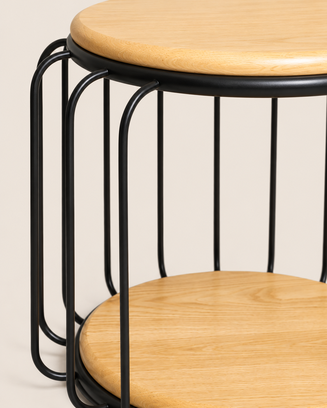 Mbili Stool — handcrafted African furniture by jimpass Nairobi furniture  in Kenya (view 3)
