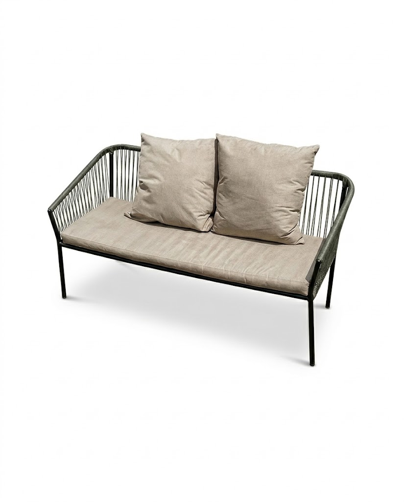 Mbamba 3 Seater Balcony Seat — handcrafted African outdoor by Zidanekisilu148 in Kenya (view 3)