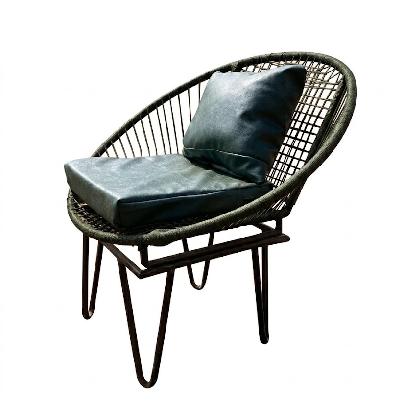 Mbingu Balcony Chair — handcrafted African outdoor by Miche Miche in Kenya (view 2)