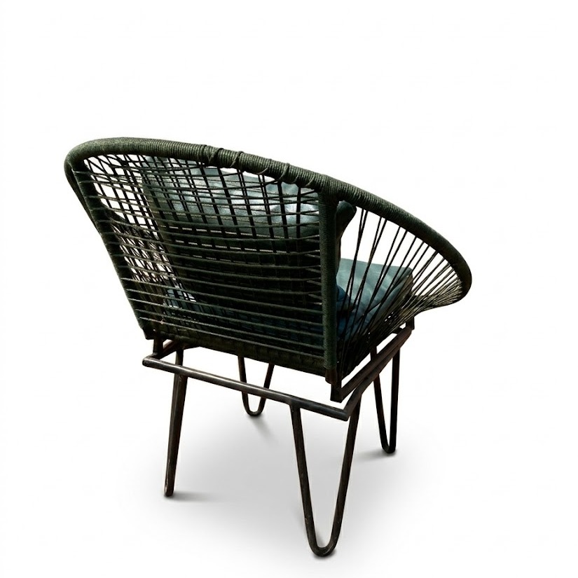 Mbingu Balcony Chair — handcrafted African outdoor by Miche Miche in Kenya (view 3)
