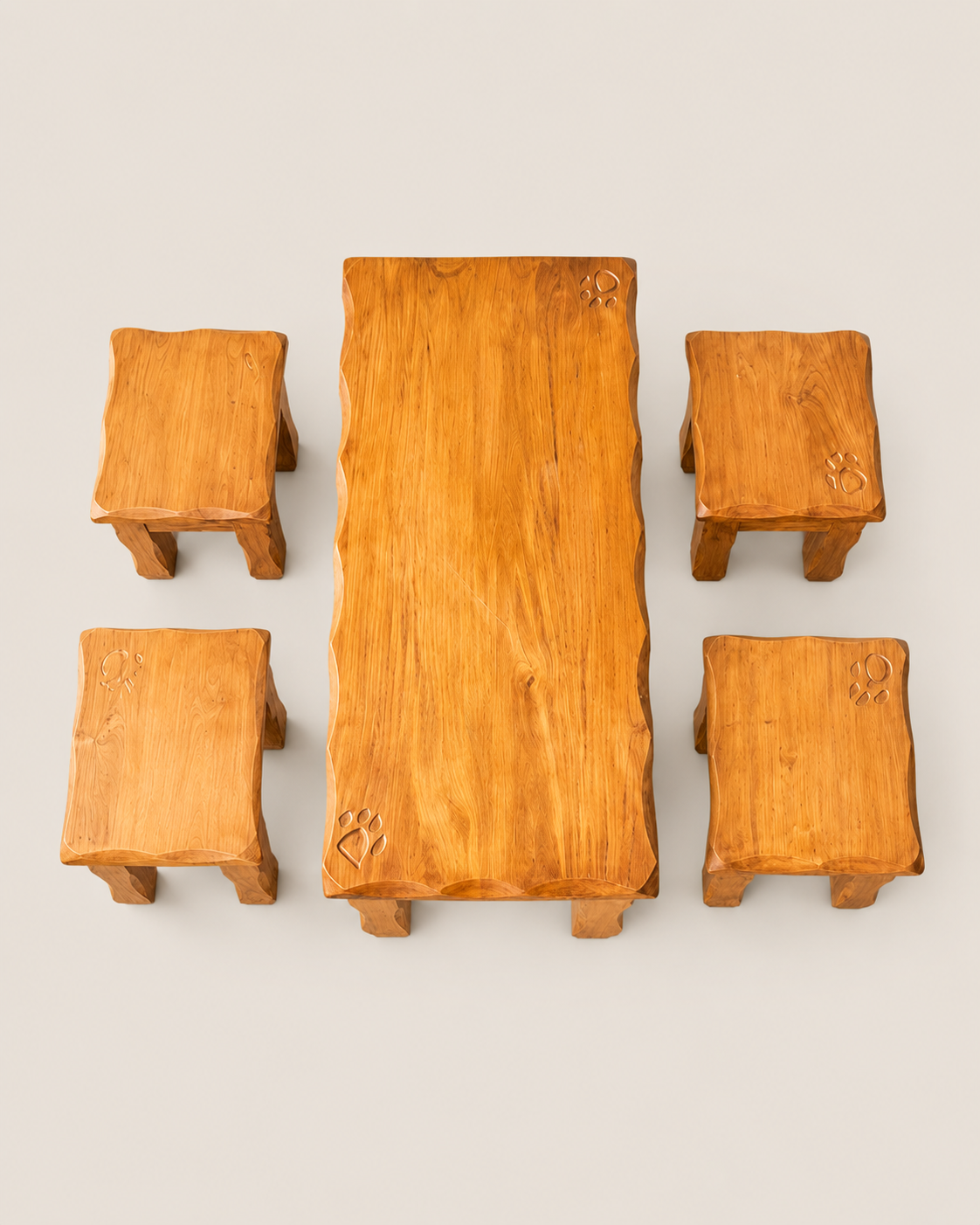 Zira Coffee Table — handcrafted African furniture by Harries furniture  in Kenya (view 2)
