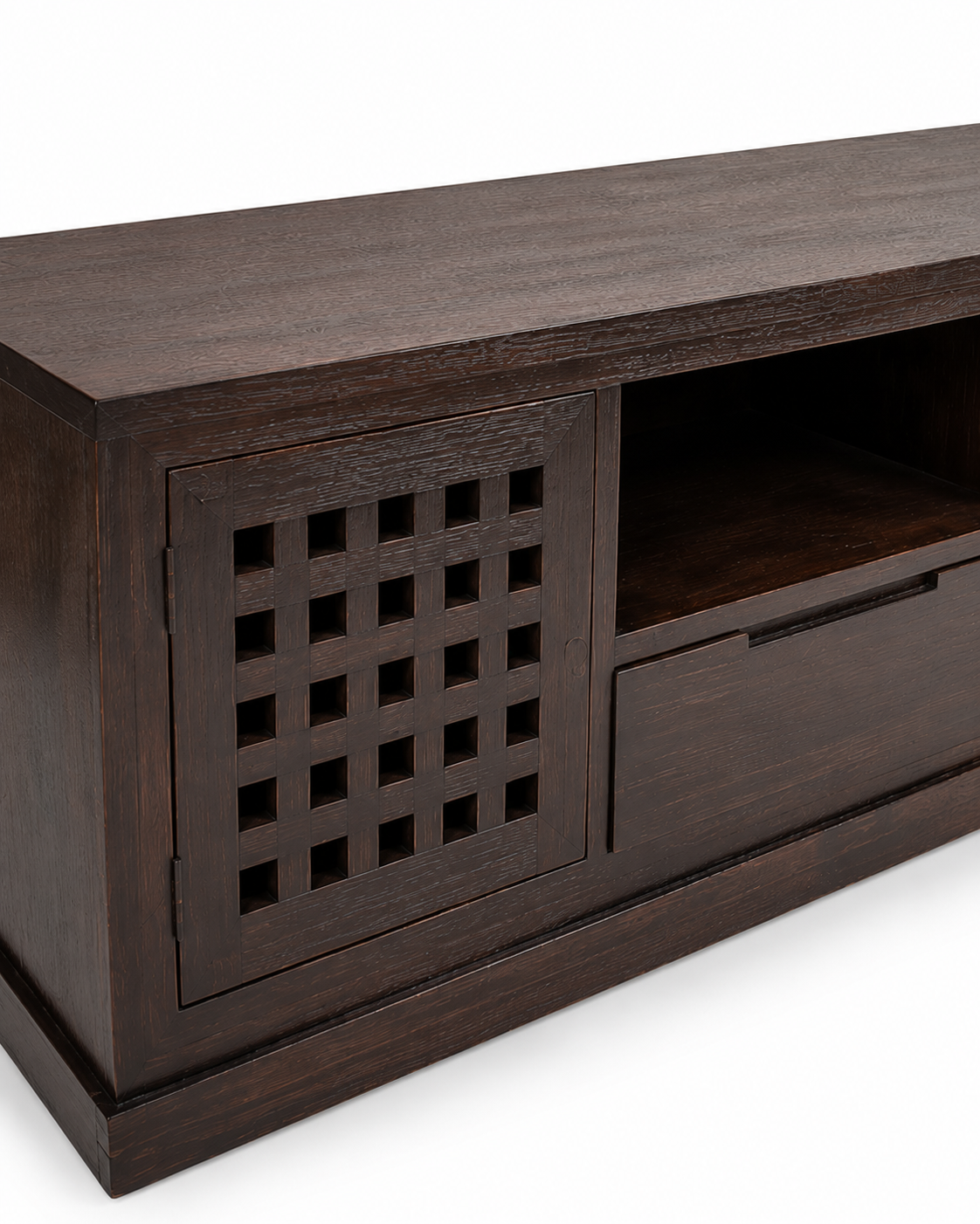 Asili Media Console — handcrafted African furniture by Potas touch  in Kenya (view 3)