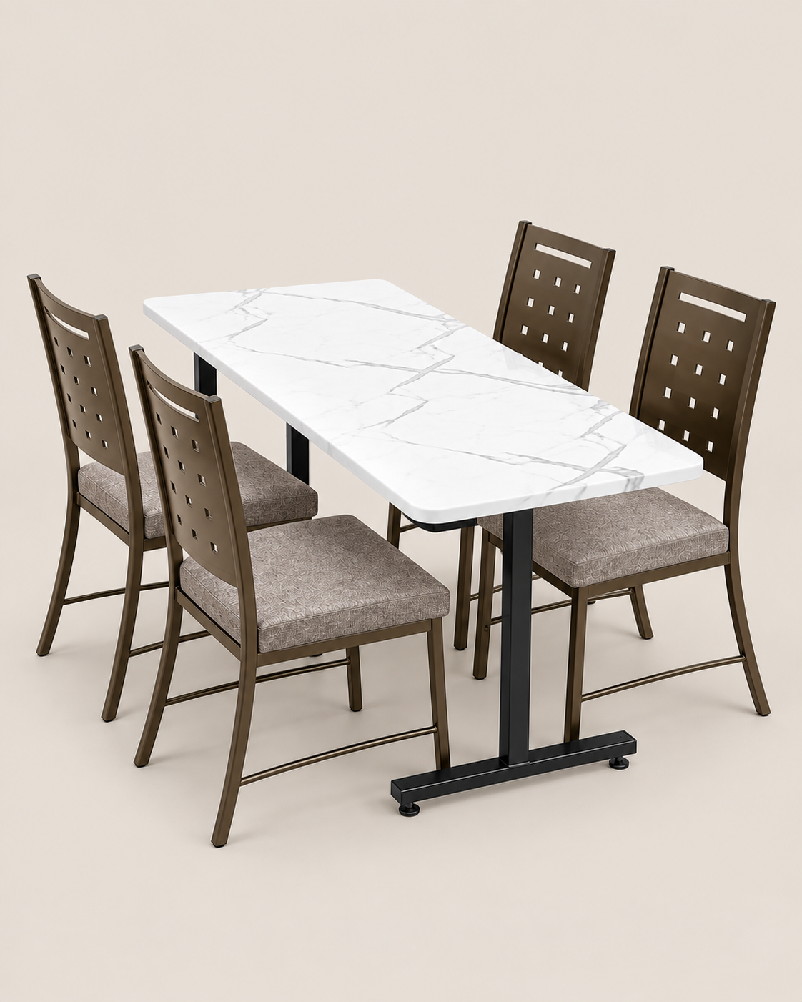 Fumbeni Dining Table — handcrafted African furniture by Eve's Fabricators  in Kenya (view 2)