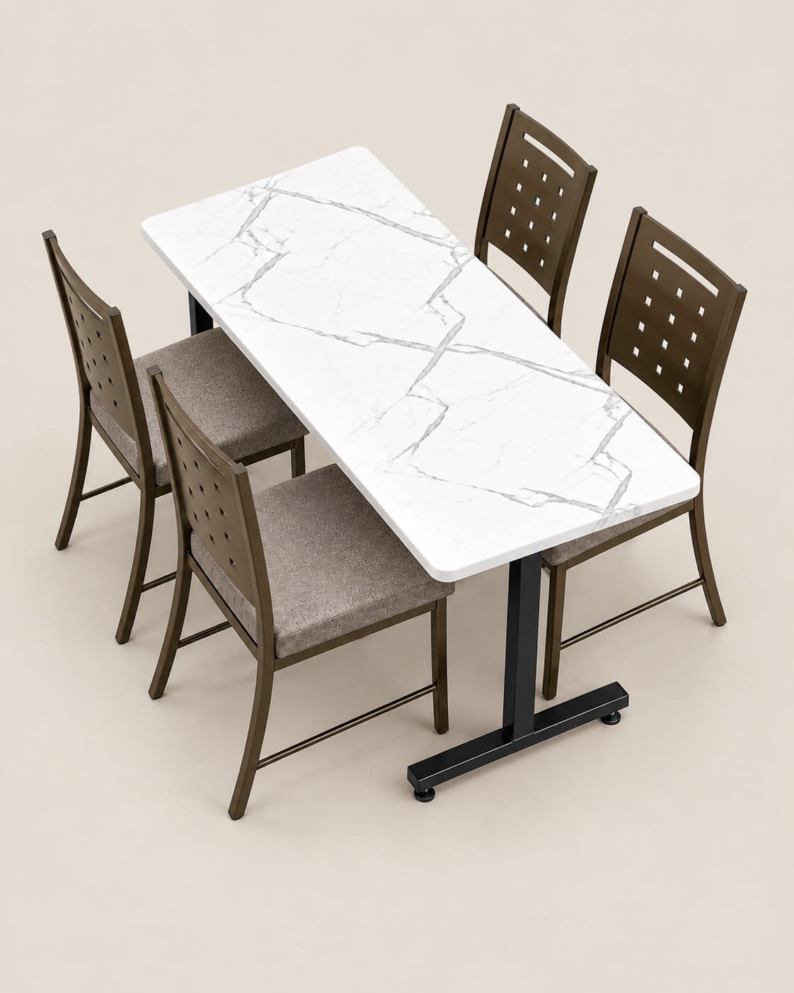 Fumbeni Dining Table — handcrafted African furniture by Eve's Fabricators  in Kenya (view 3)