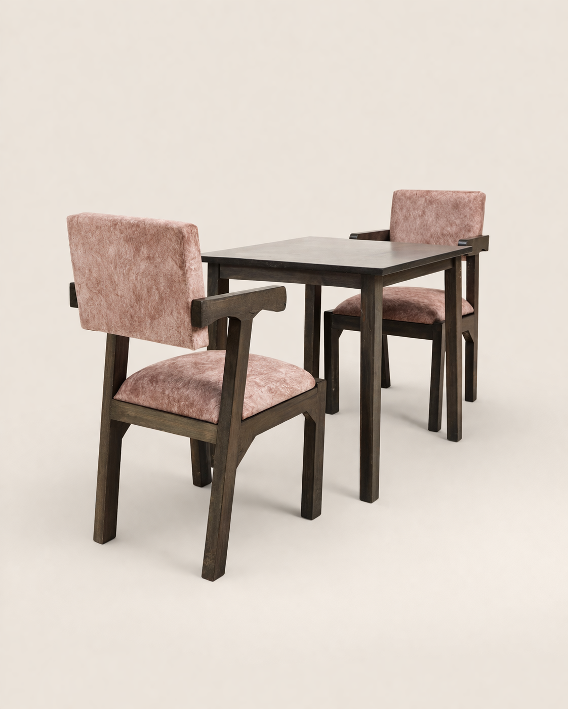 2 Seater Set Kofia Dining — handcrafted African furniture by Makey Stays in Kenya (view 4)