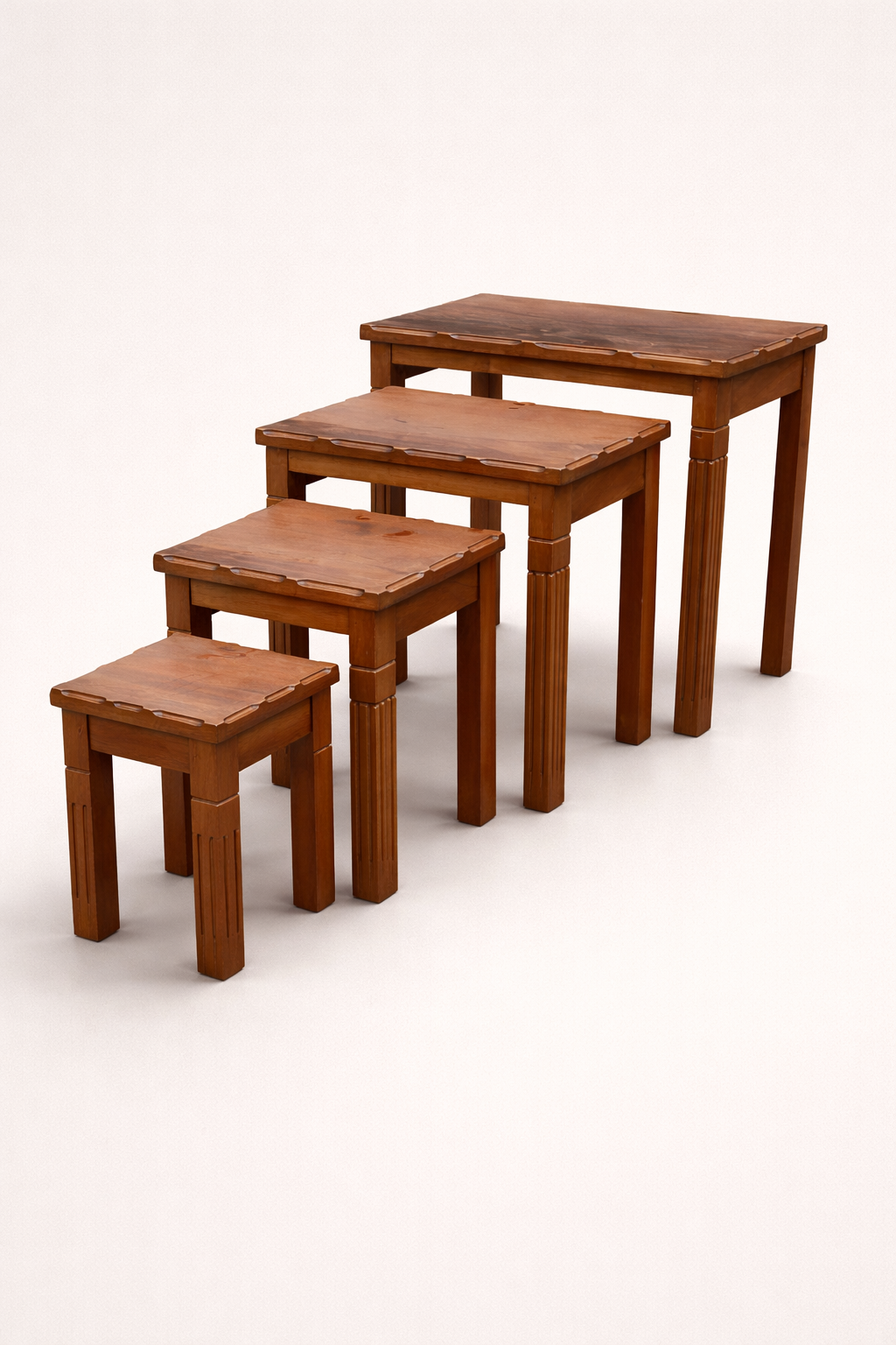 Sankara Nest of Stools — handcrafted African furniture by Zakayo Elgon furniture  in Kenya