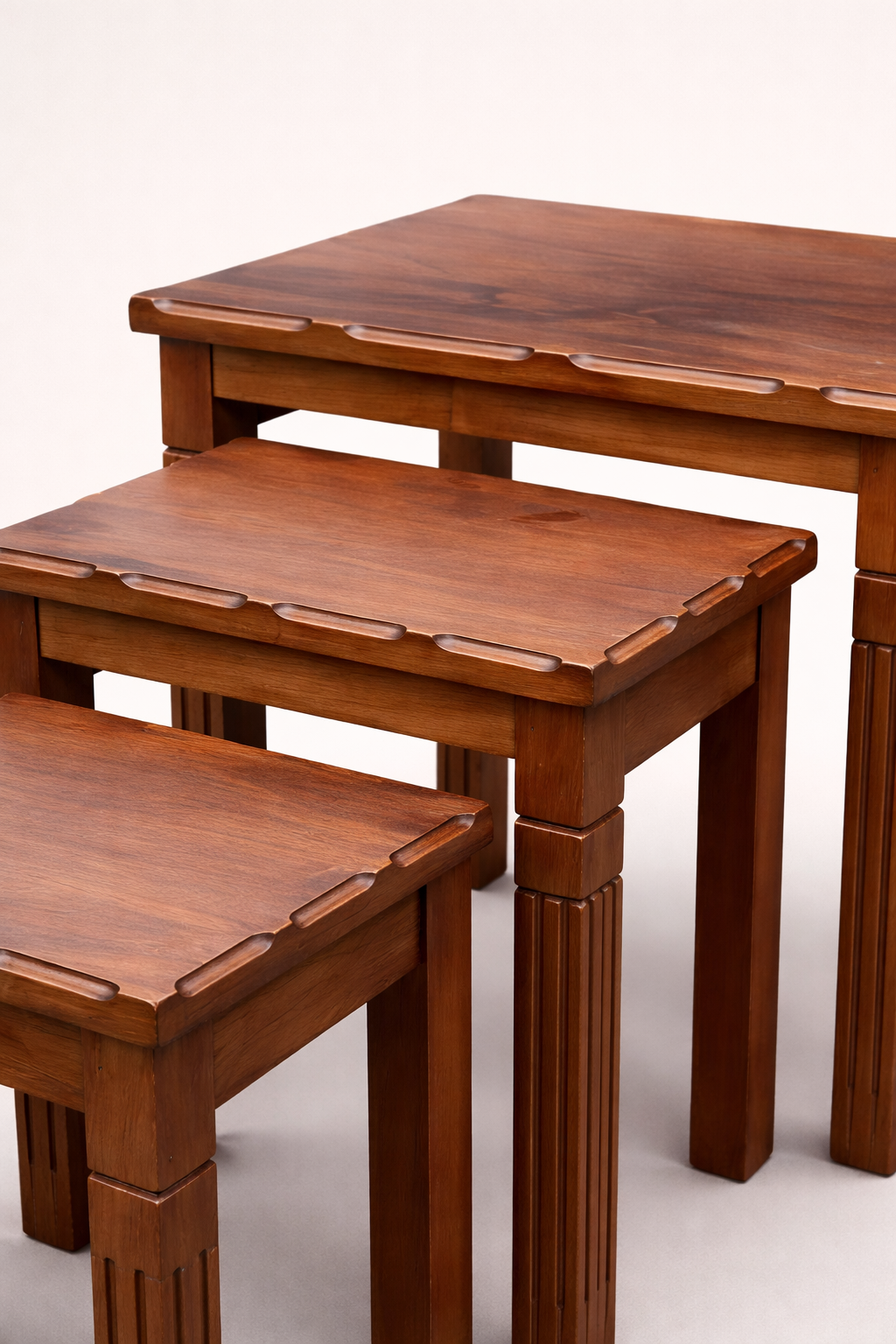 Sankara Nest of Stools — handcrafted African furniture by Zakayo Elgon furniture  in Kenya (view 3)