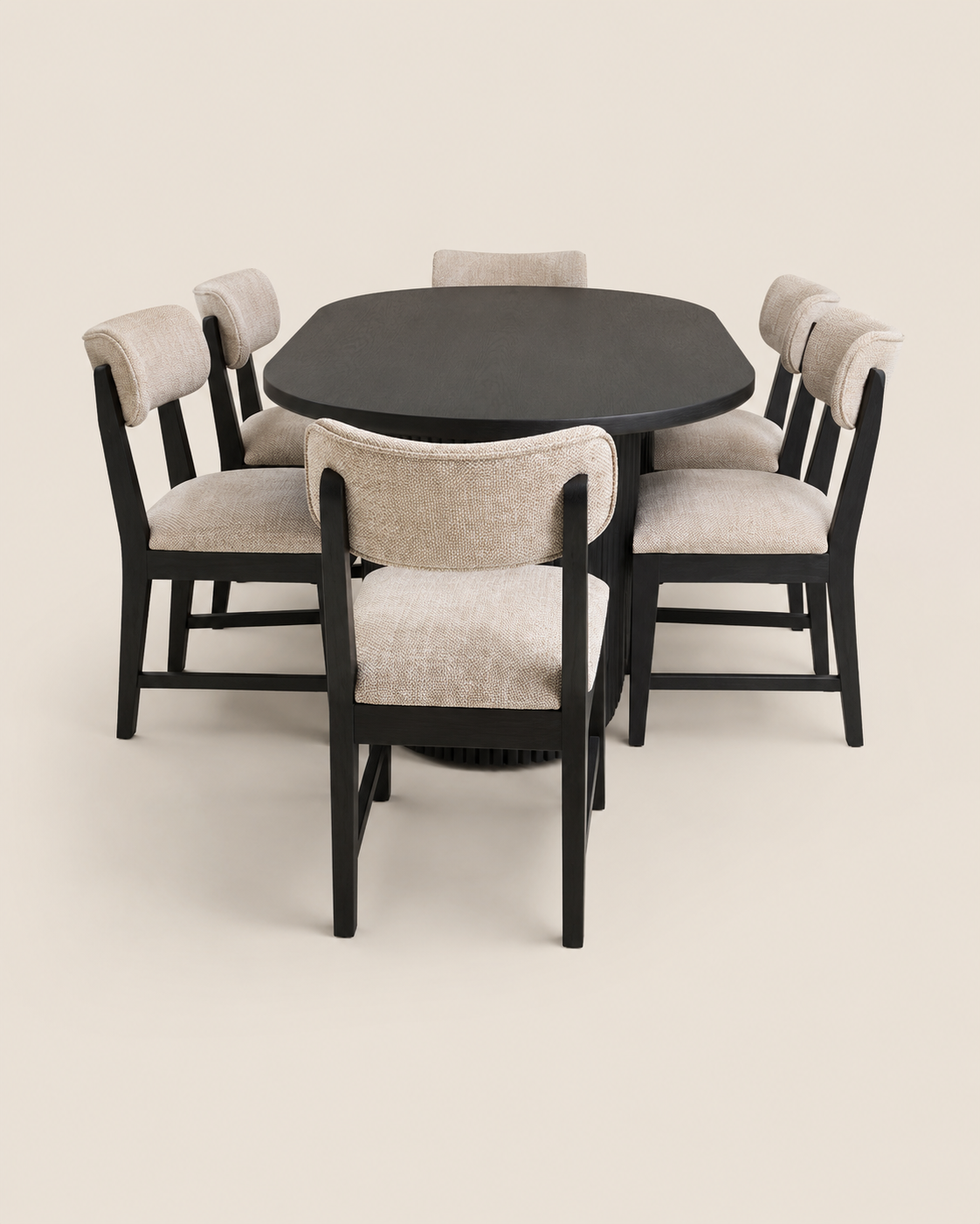 Karamu Heritage Dining Set — handcrafted African furniture by King Basu furniture and Decor  in Kenya (view 3)