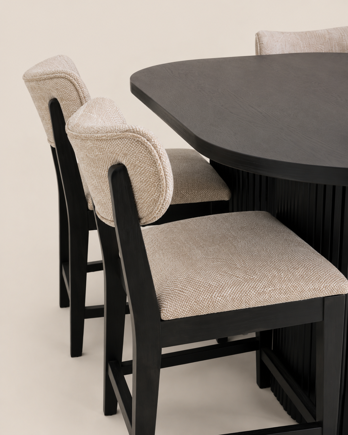 Karamu Heritage Dining Set — handcrafted African furniture by King Basu furniture and Decor  in Kenya (view 4)