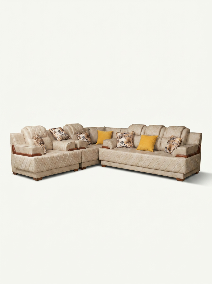 Cedona Sectional Sofa — handcrafted African furniture by Kemu furniture  in Kenya (view 3)