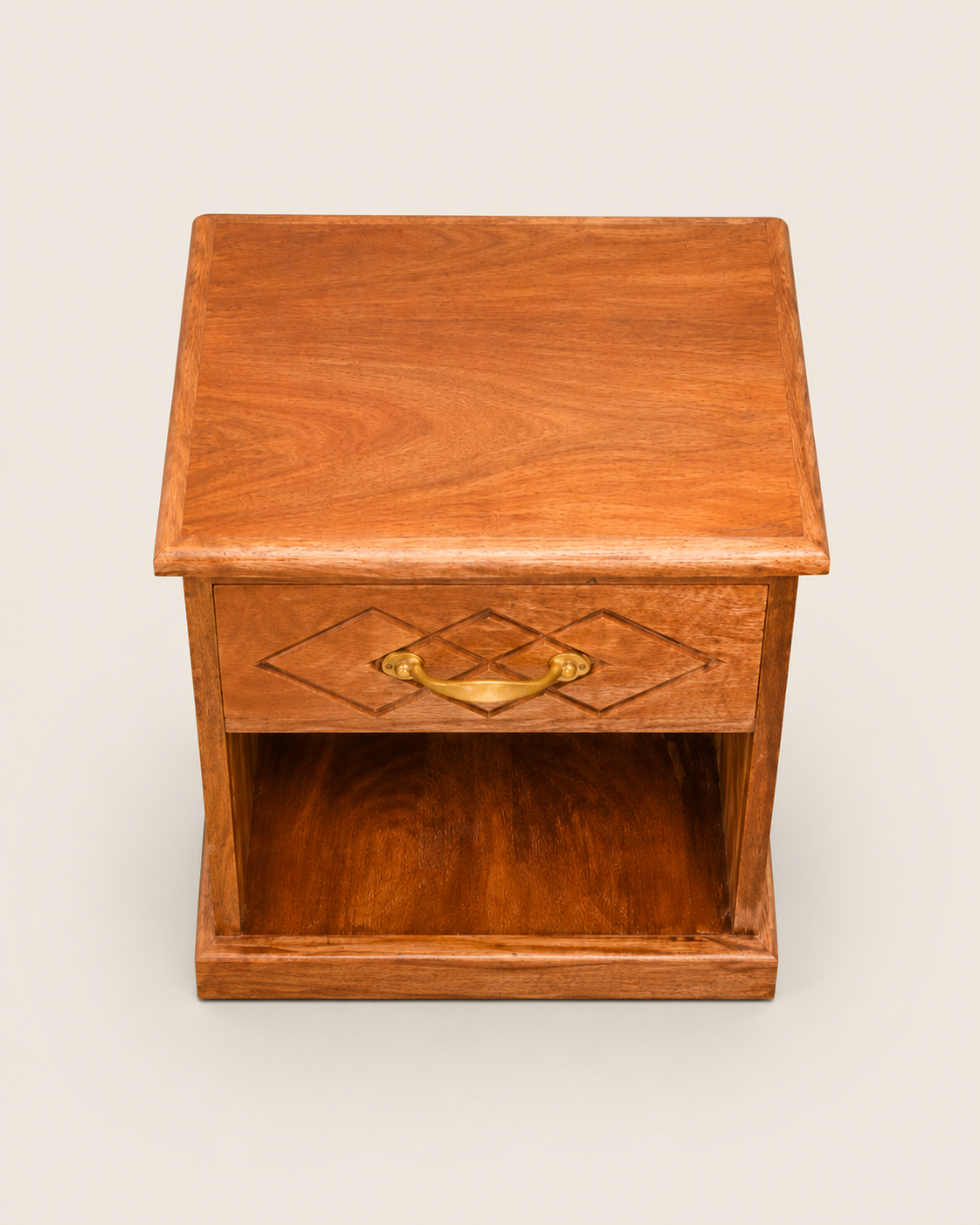 Adova Mahagony Nightstand — handcrafted African furniture by Woodplace in Kenya (view 2)