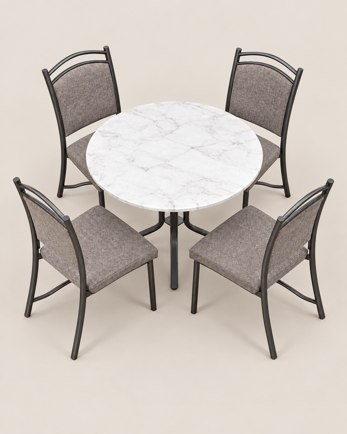 Bafuta Dining Set — handcrafted African outdoor by Eve's Fabricators  in Kenya (view 2)