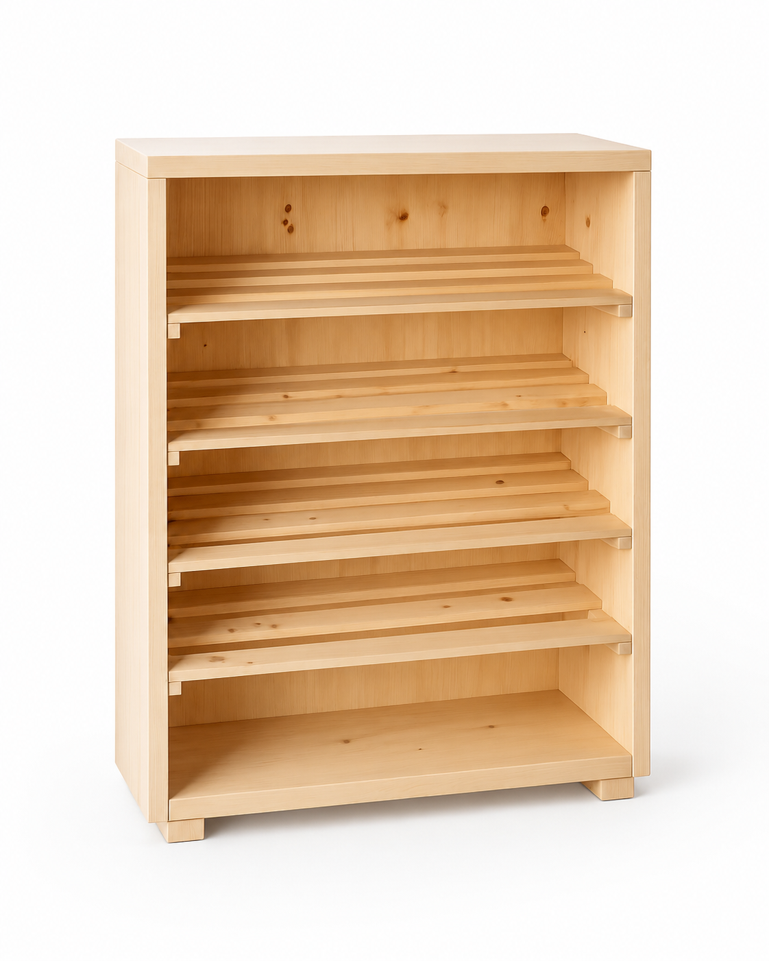 Cedara Mlinzi Shoe Rack — handcrafted African furniture by Mahogany palace in Kenya