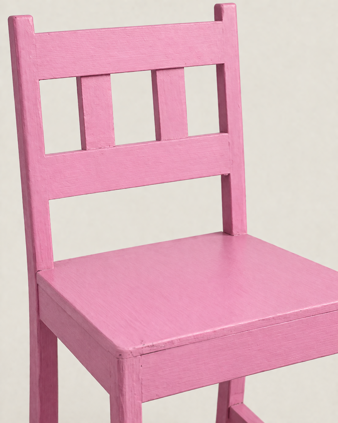 Pink Kids Chair — handcrafted African children by Oskechi  Furnitures in Kenya (view 3)