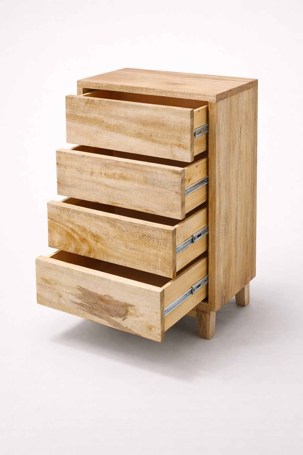 Jua Mango Wood Bedside Drawer — handcrafted African furniture by Cozy lifestyle furniture  in Kenya (view 3)
