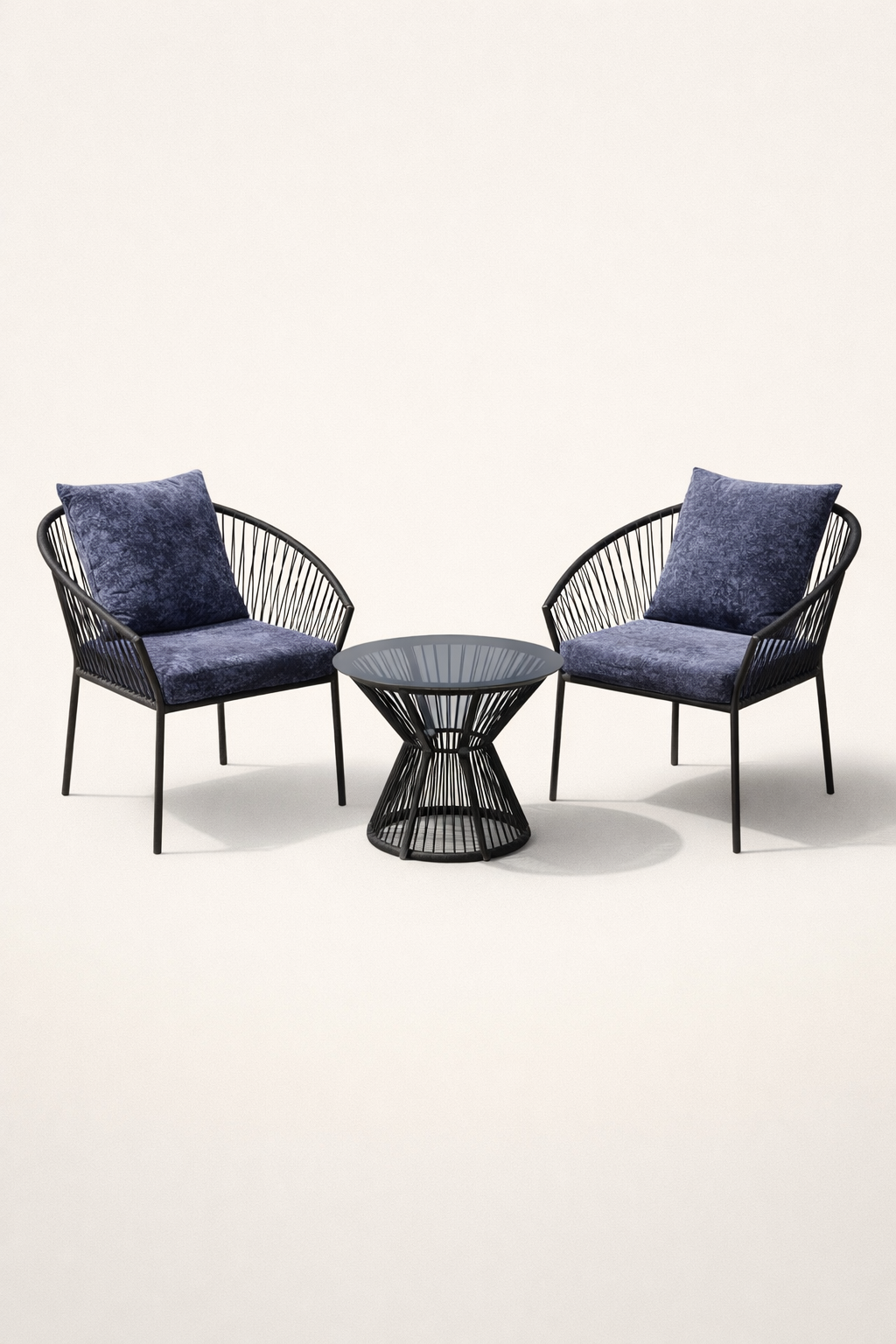 Mazingira 2 Seater Outdoor Lounging Set — handcrafted African outdoor by Bonny furnitures  in Kenya (view 2)