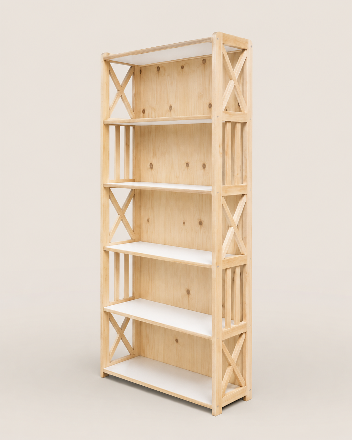 Fifiny Bookcase — handcrafted African furniture by Ngando in Kenya (view 2)