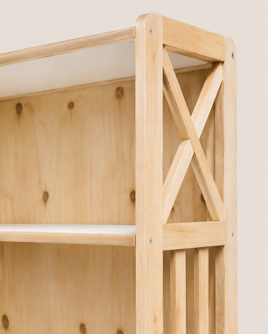 Fifiny Bookcase — handcrafted African furniture by Ngando in Kenya (view 3)