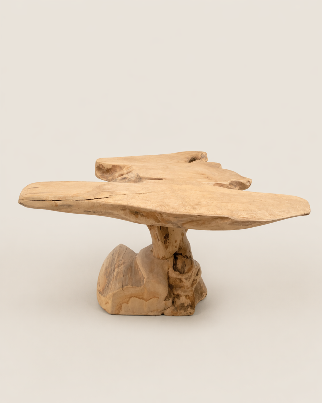 Mbingu Coffee Table Console — handcrafted African furniture by Natural art furniture  in Kenya