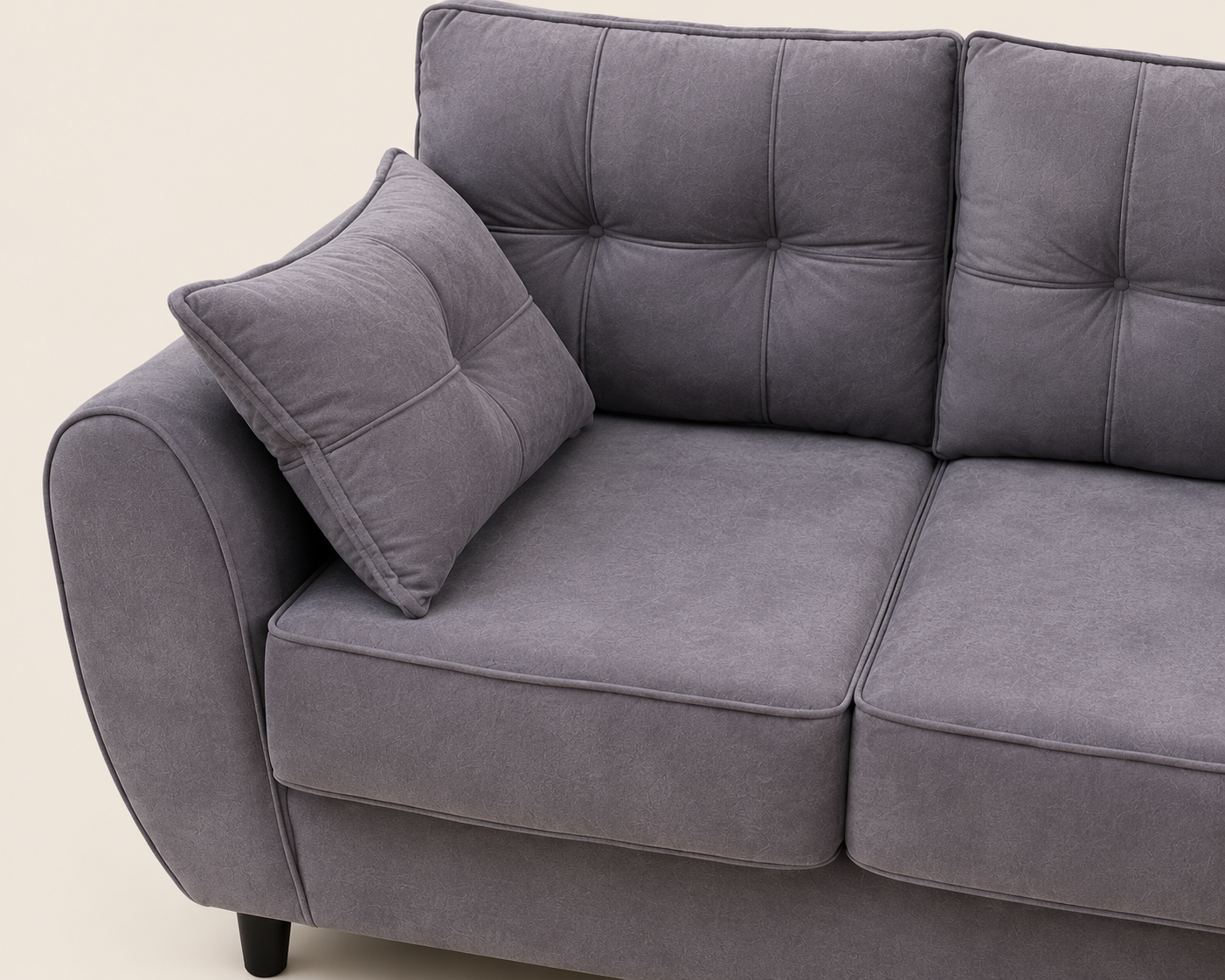 Spring Cushion Kwacha Sofa — handcrafted African furniture by VINCO TENTS $ SOFAS in Kenya (view 3)
