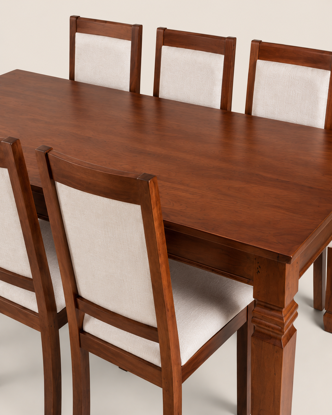 Biafu Dining Table Set — handcrafted African furniture by Grace furniture  in Kenya (view 3)