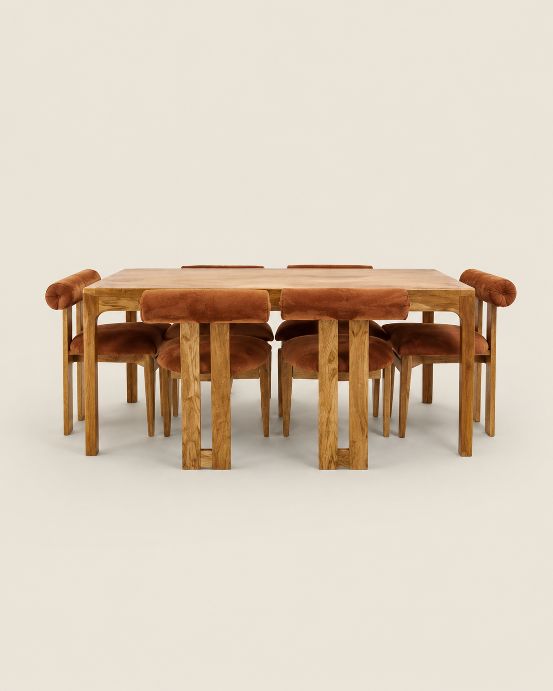 Upendo Heritage Dining Set — handcrafted African furniture by King Basu furniture and Decor  in Kenya (view 3)