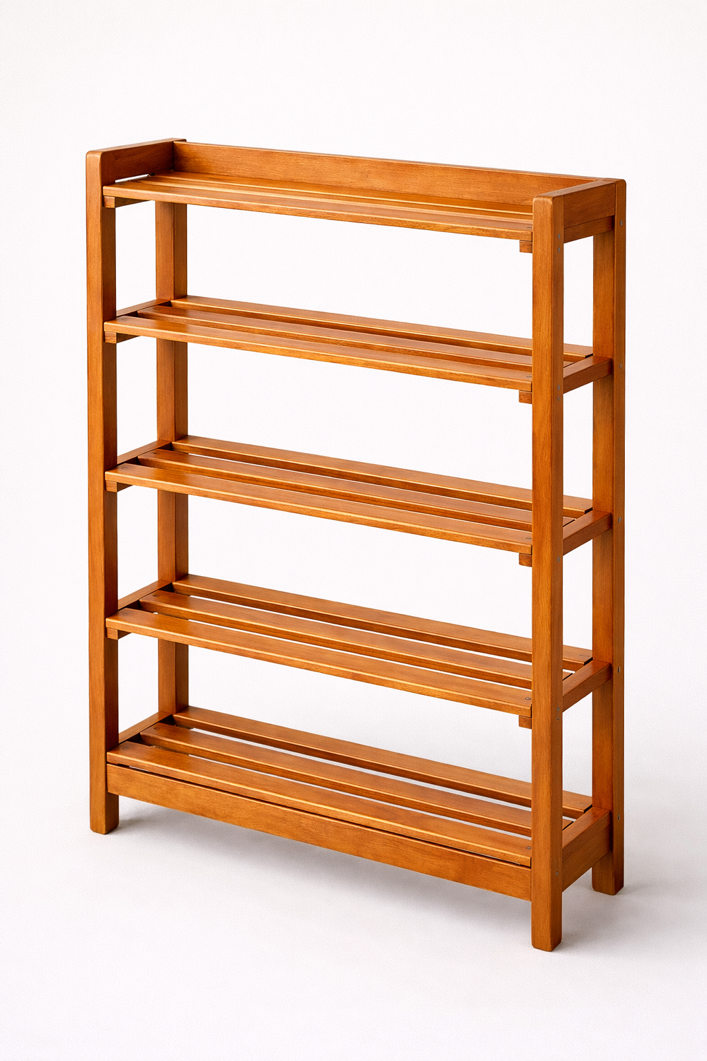 Jua Mahogany Shoe Rack — handcrafted African furniture by Ephraim furniture  in Kenya (view 3)