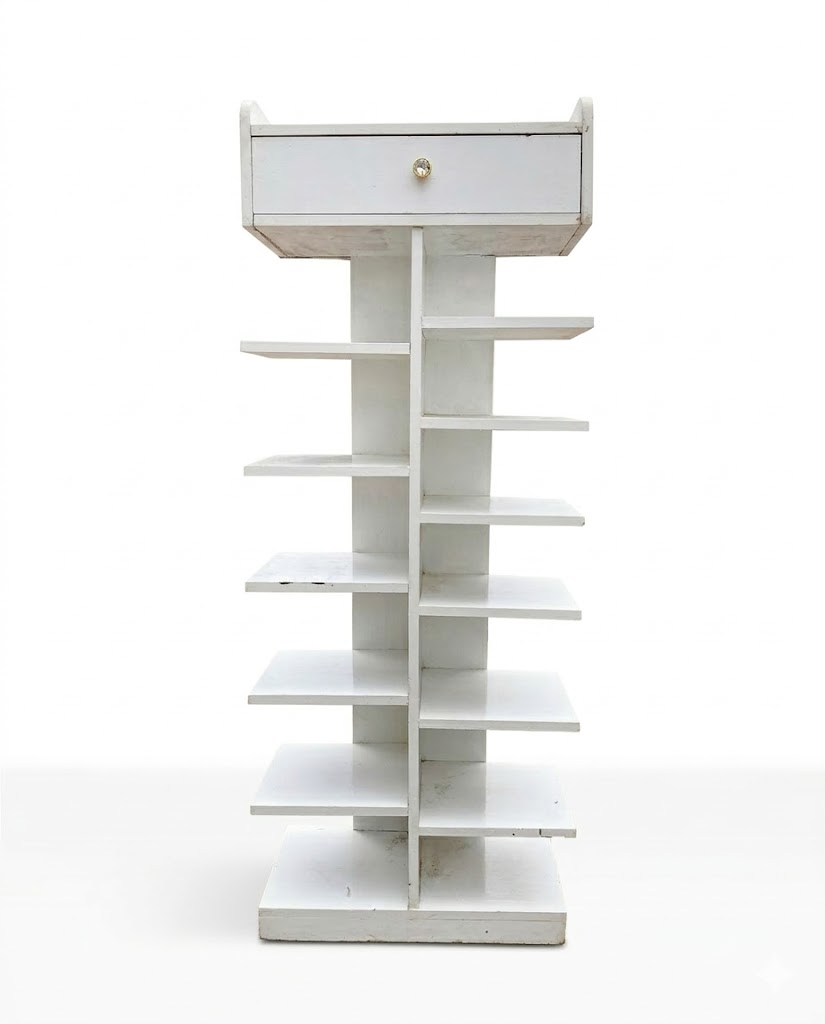 Mbari Bookshelf Tower — handcrafted African furniture by Bonny furnitures  in Kenya (view 3)