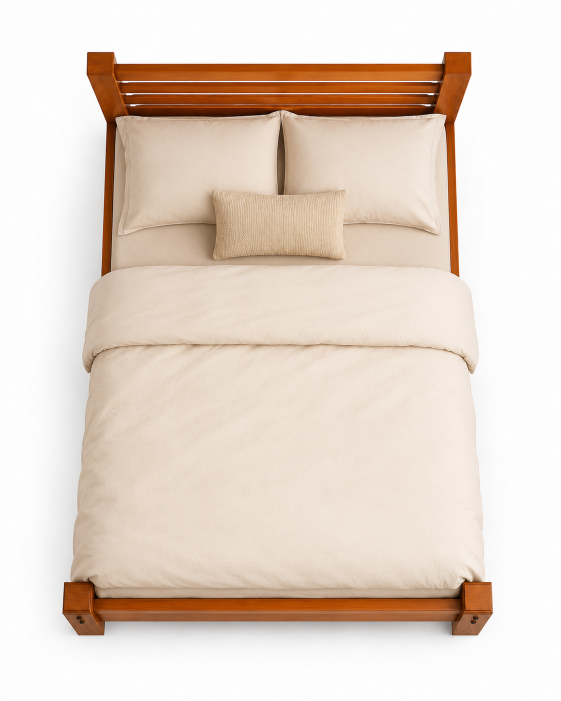 5 by 6  bed — handcrafted African furniture by John furniture  in Kenya (view 2)