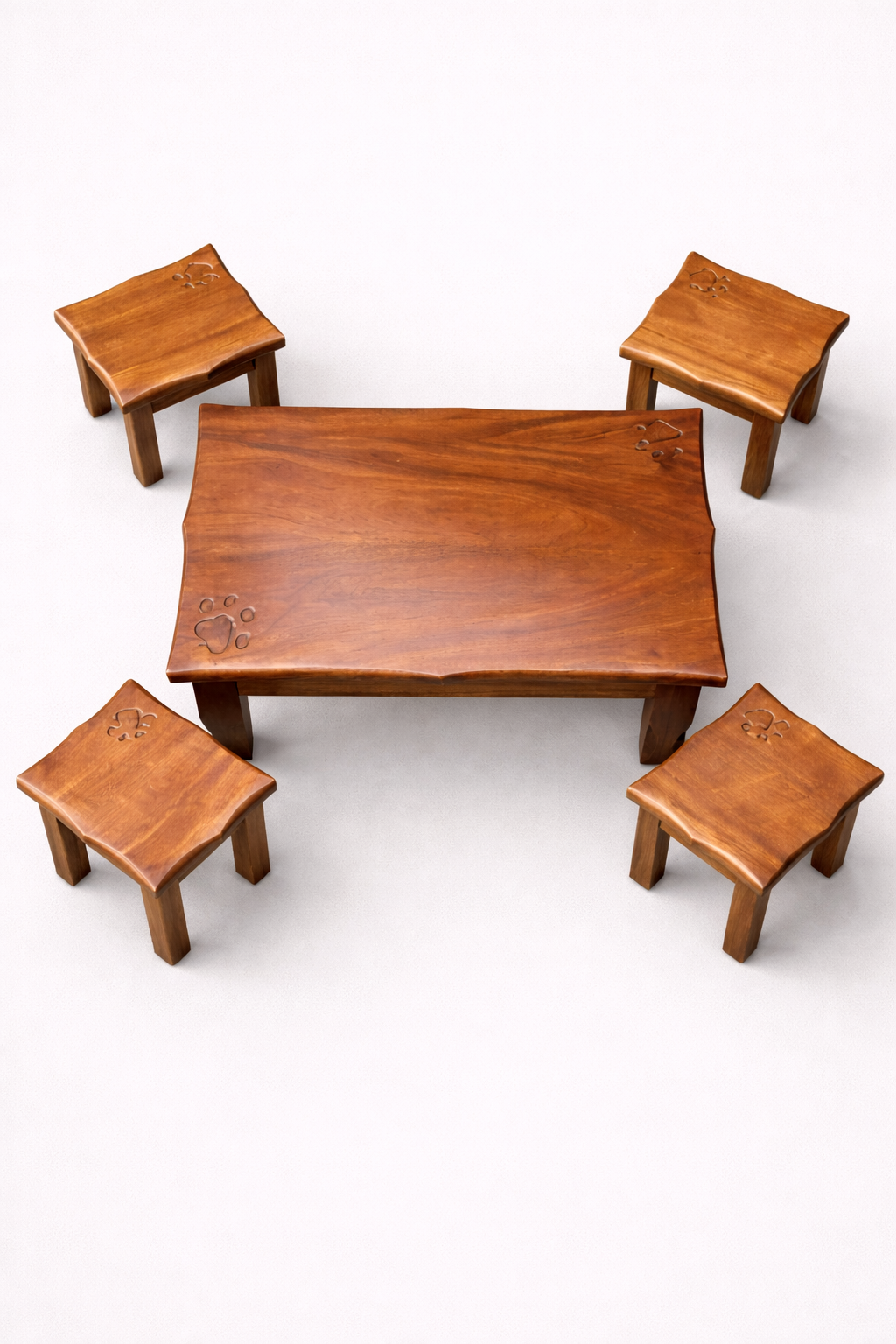Kaya Coffee Table, Artisan Crafted — handcrafted African furniture by Cobs Furniture and metal works in Kenya (view 2)