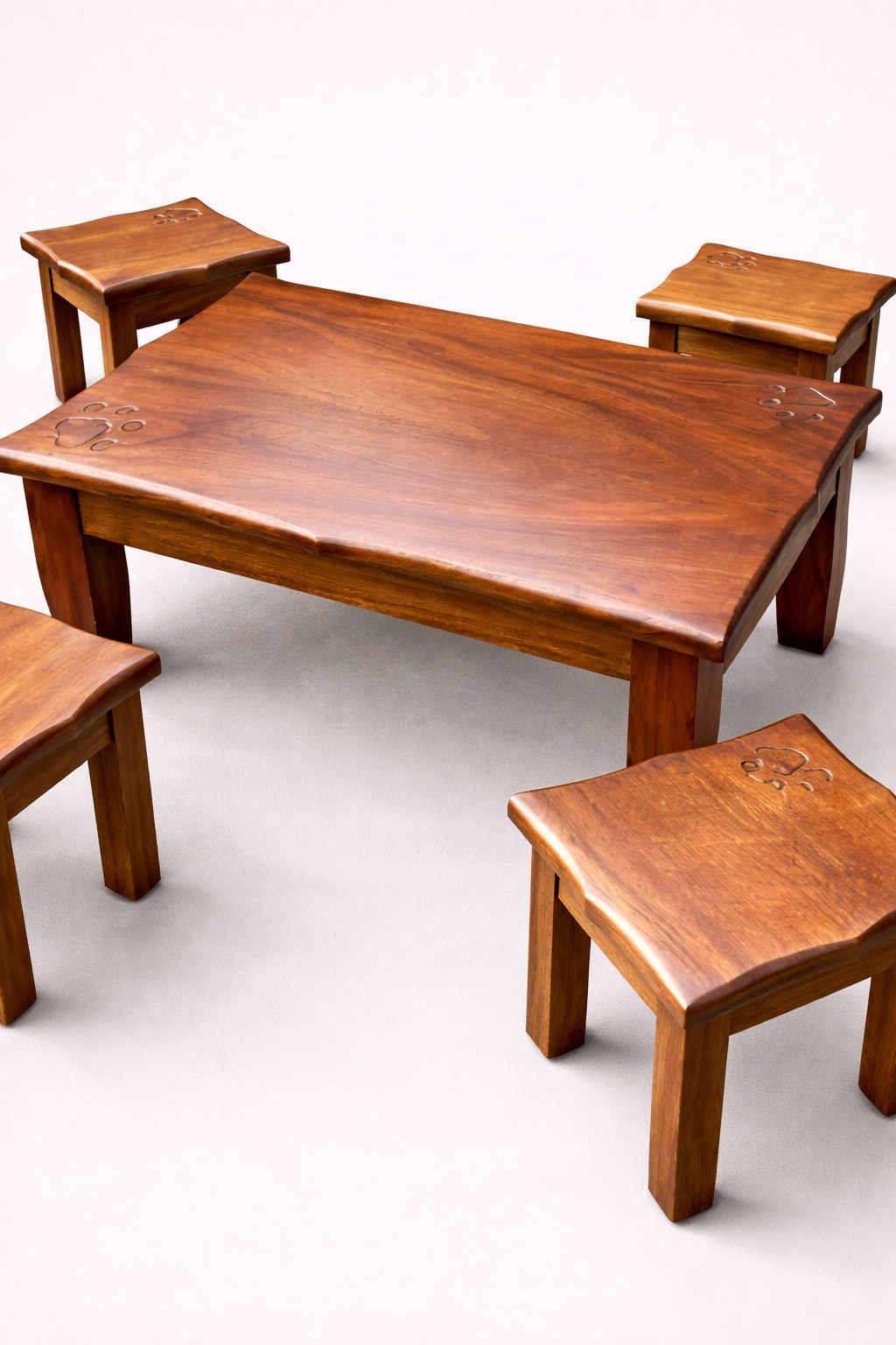 Kaya Coffee Table, Artisan Crafted — handcrafted African furniture by Cobs Furniture and metal works in Kenya (view 3)