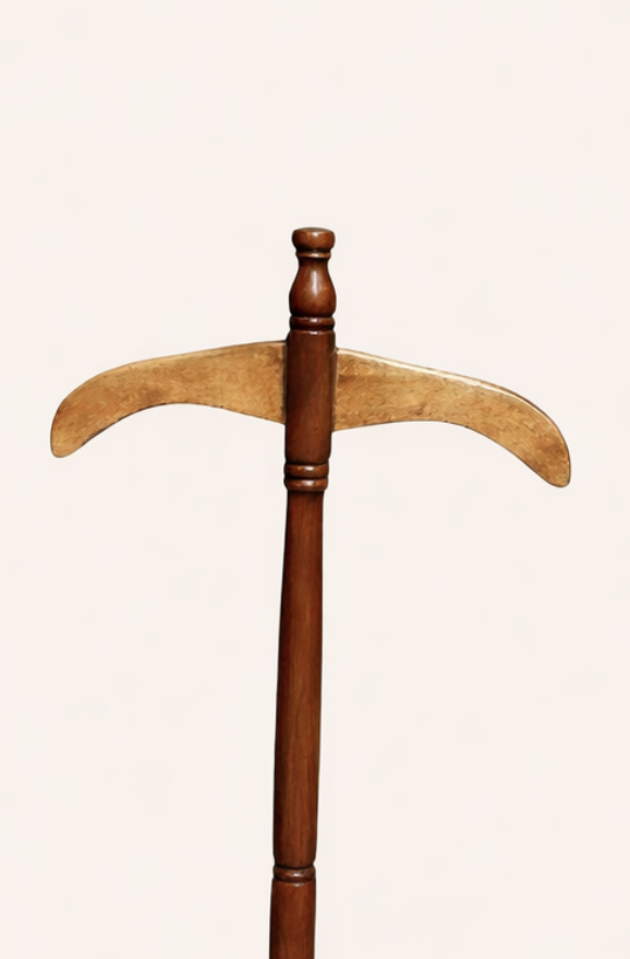 Penda Valet Stand — handcrafted African furniture by Promising furniture world  in Kenya (view 2)
