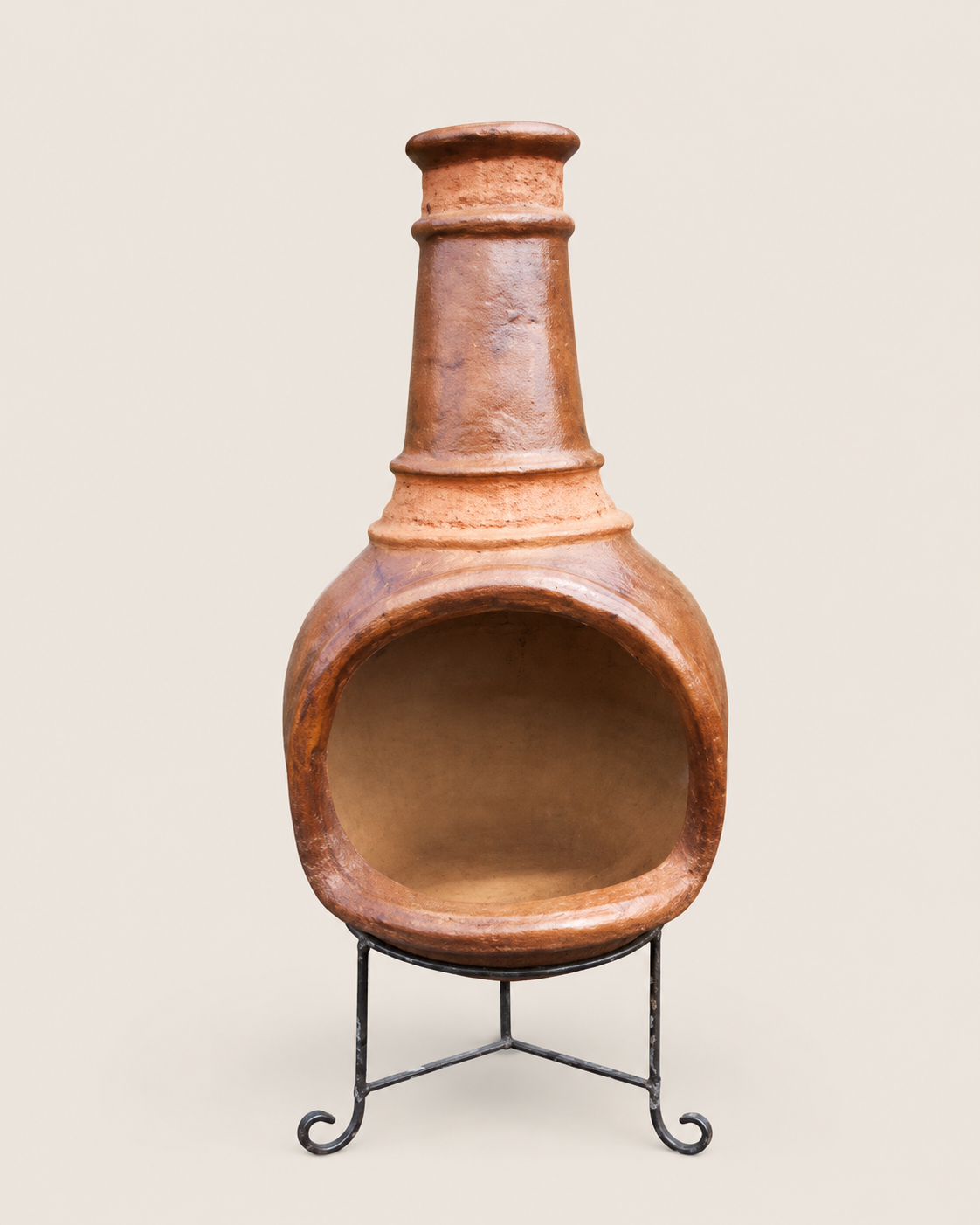 Osiro Clay Chimenea — handcrafted African furniture by Jawaflowers  in Kenya