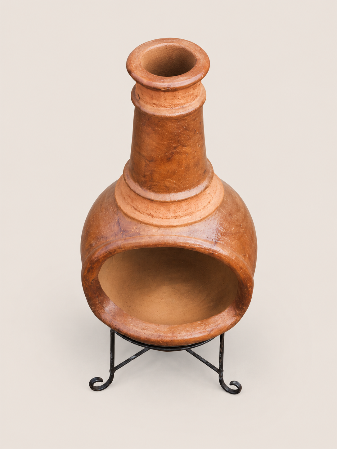 Osiro Clay Chimenea — handcrafted African furniture by Jawaflowers  in Kenya (view 2)