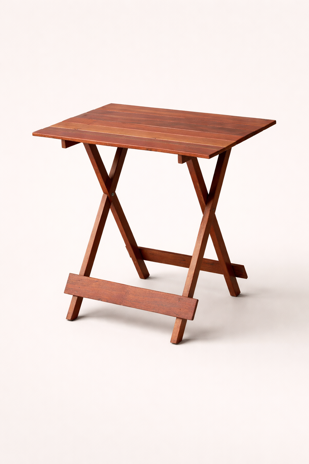 Kaya Foldable Table — handcrafted African outdoor by Samuel woodworks  in Kenya