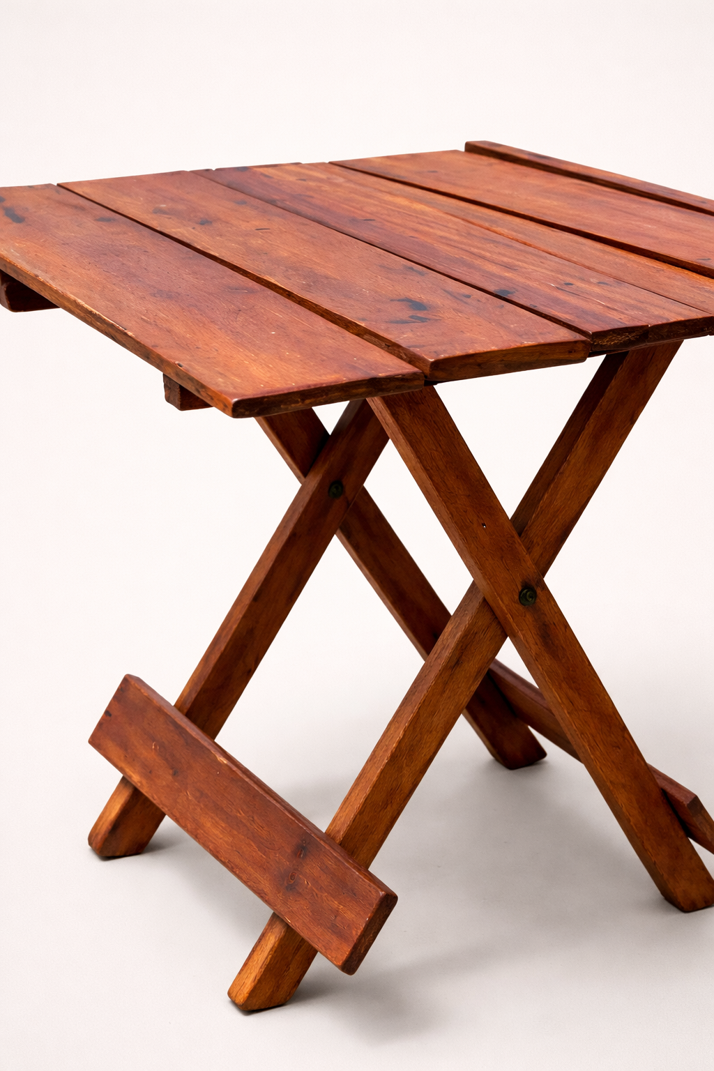 Kikwetu Folding Table, Portable — handcrafted African outdoor by Zidanekisilu148 in Kenya (view 2)