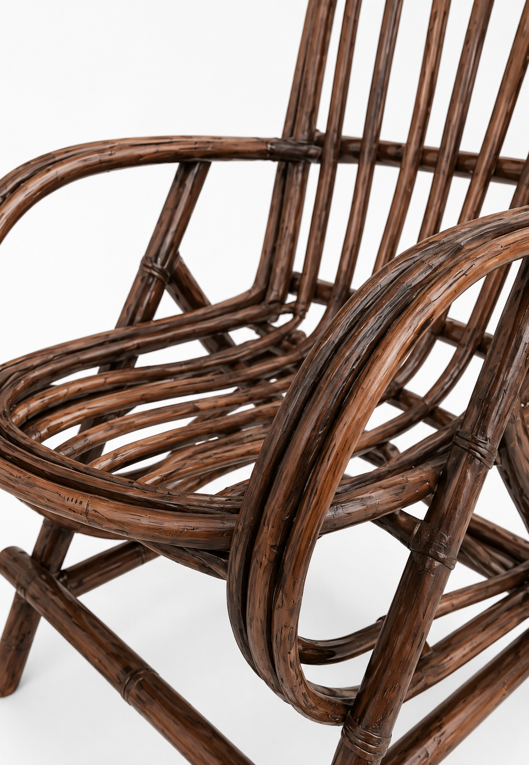 Fenesi Cyangugu Lounge Chair — handcrafted African outdoor by Joseph craft in Kenya (view 3)