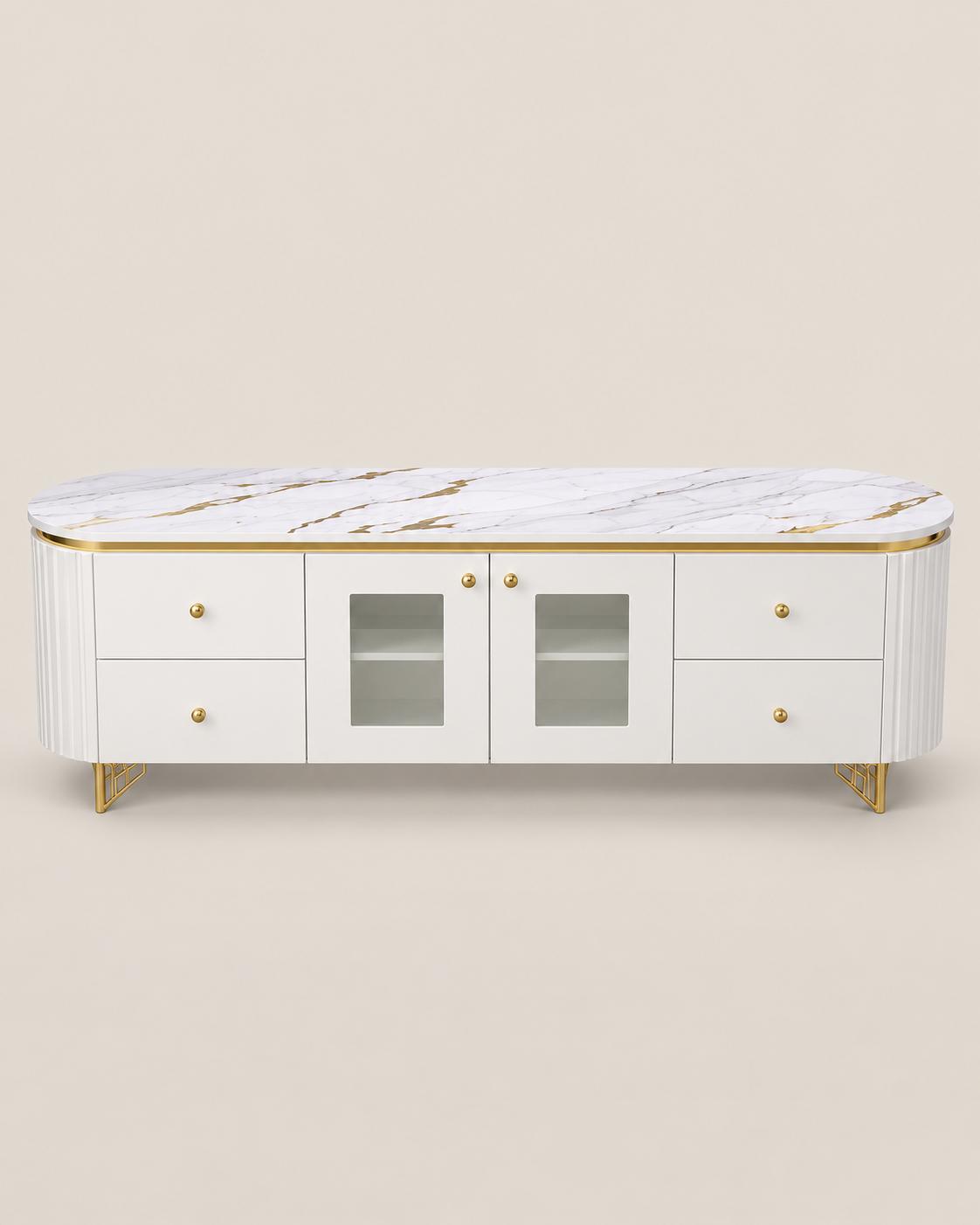 Adumu Media Sideboard — handcrafted African furniture by Be at home furniture  in Kenya (view 2)
