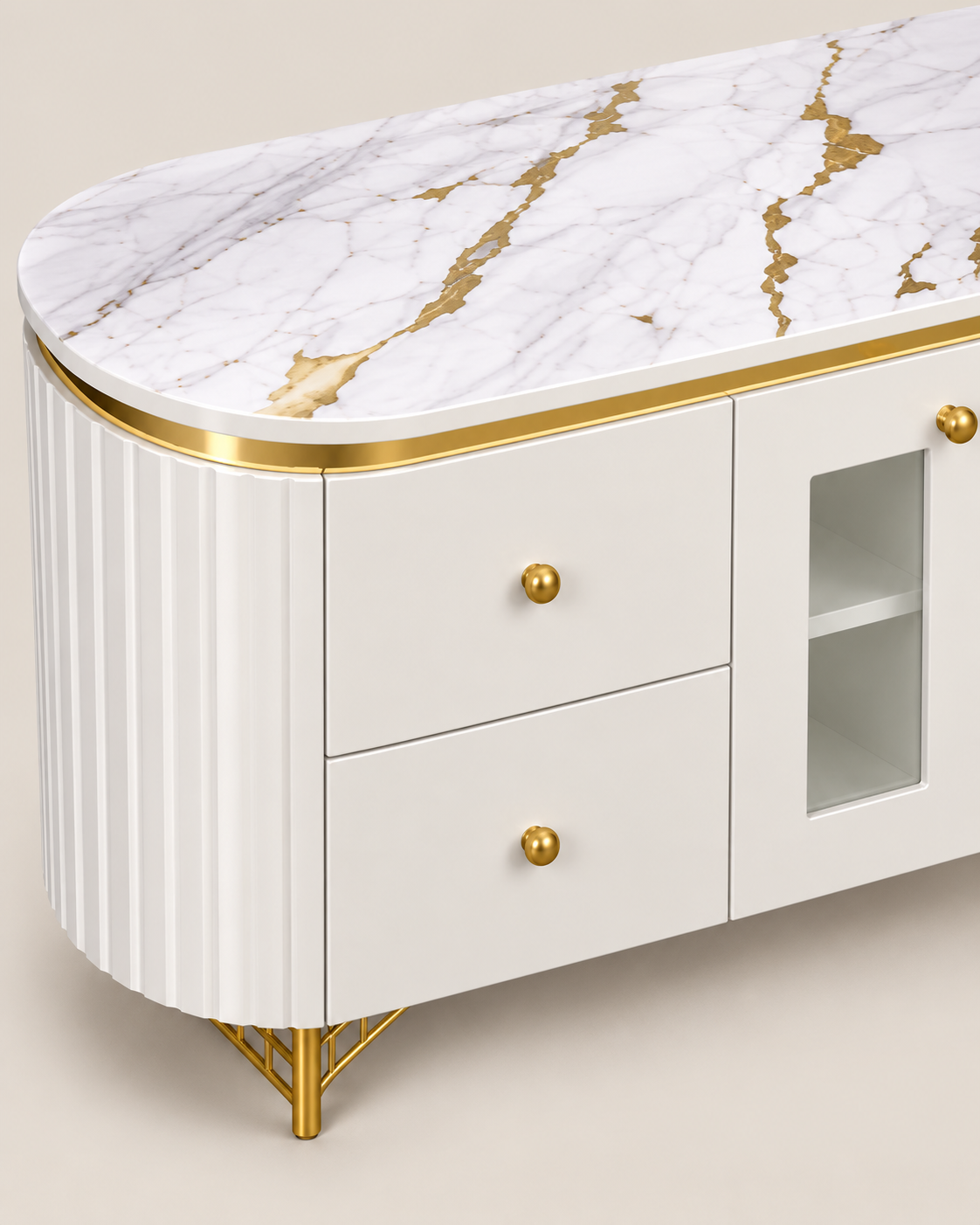 Adumu Media Sideboard — handcrafted African furniture by Be at home furniture  in Kenya (view 4)