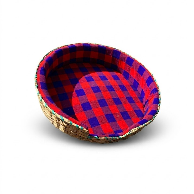 Mbili Size 36 Pet Bed — handcrafted African furniture by Miche Miche in Kenya (view 2)