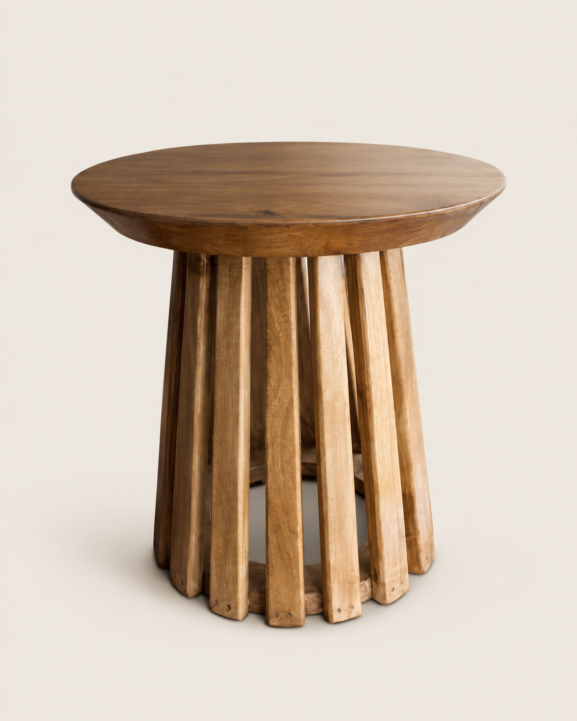 Vifaa Side Table — handcrafted African furniture by Jipange wood and metal works  in Kenya (view 2)