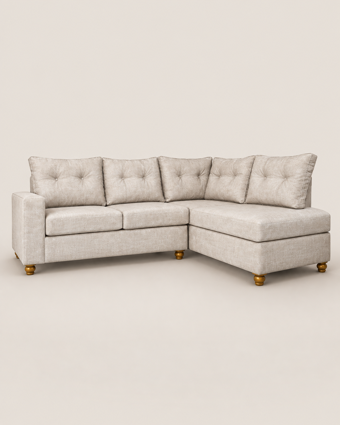 Kifaru Corner Sofa — handcrafted African furniture by Hi tech furniture  in Kenya (view 3)