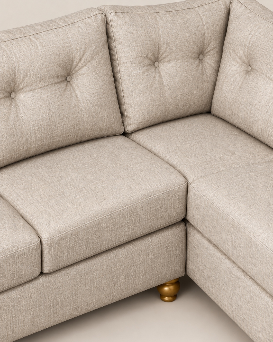 Kifaru Corner Sofa — handcrafted African furniture by Hi tech furniture  in Kenya (view 4)