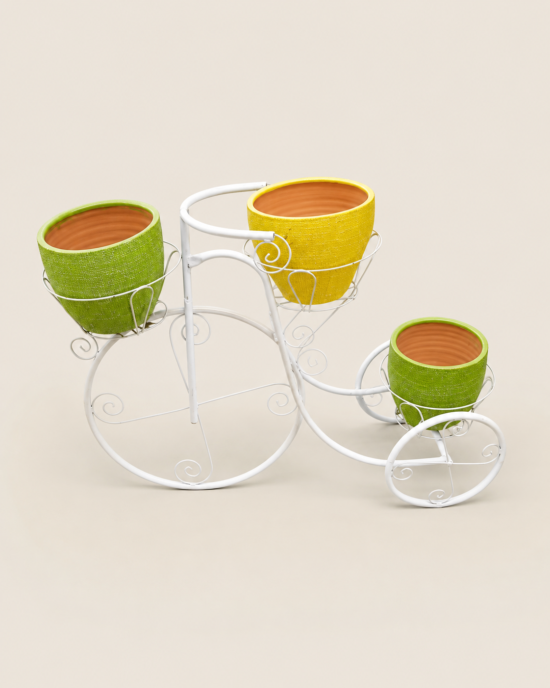 Bafuni Bloom Tricycle Planter — handcrafted African outdoor by Kibethis  in Kenya