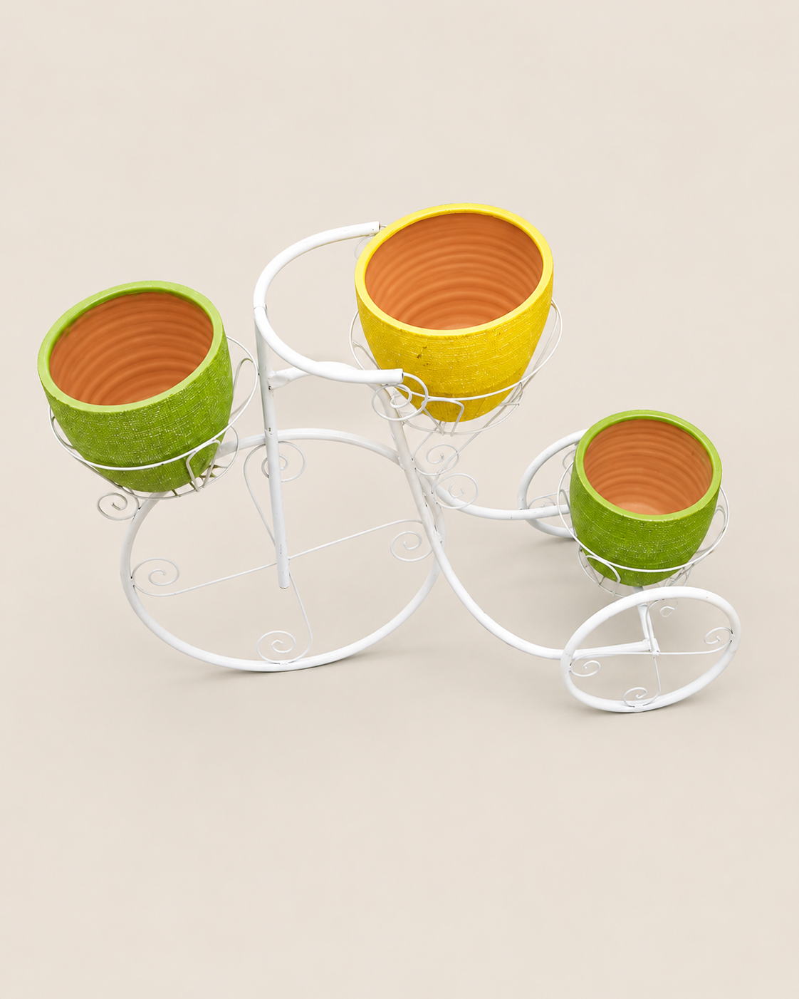 Bafuni Bloom Tricycle Planter — handcrafted African outdoor by Kibethis  in Kenya (view 2)