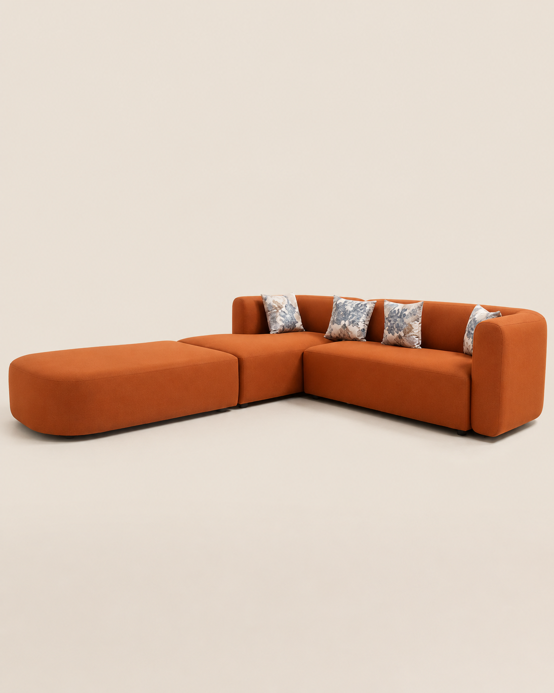 7 Seater Sectional Sofa — handcrafted African furniture by The MI Interiors  in Kenya (view 2)