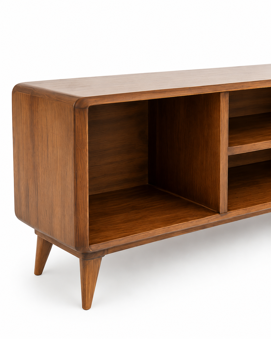 Chesa Media Console — handcrafted African furniture by Mwangemis furniture in Kenya (view 3)