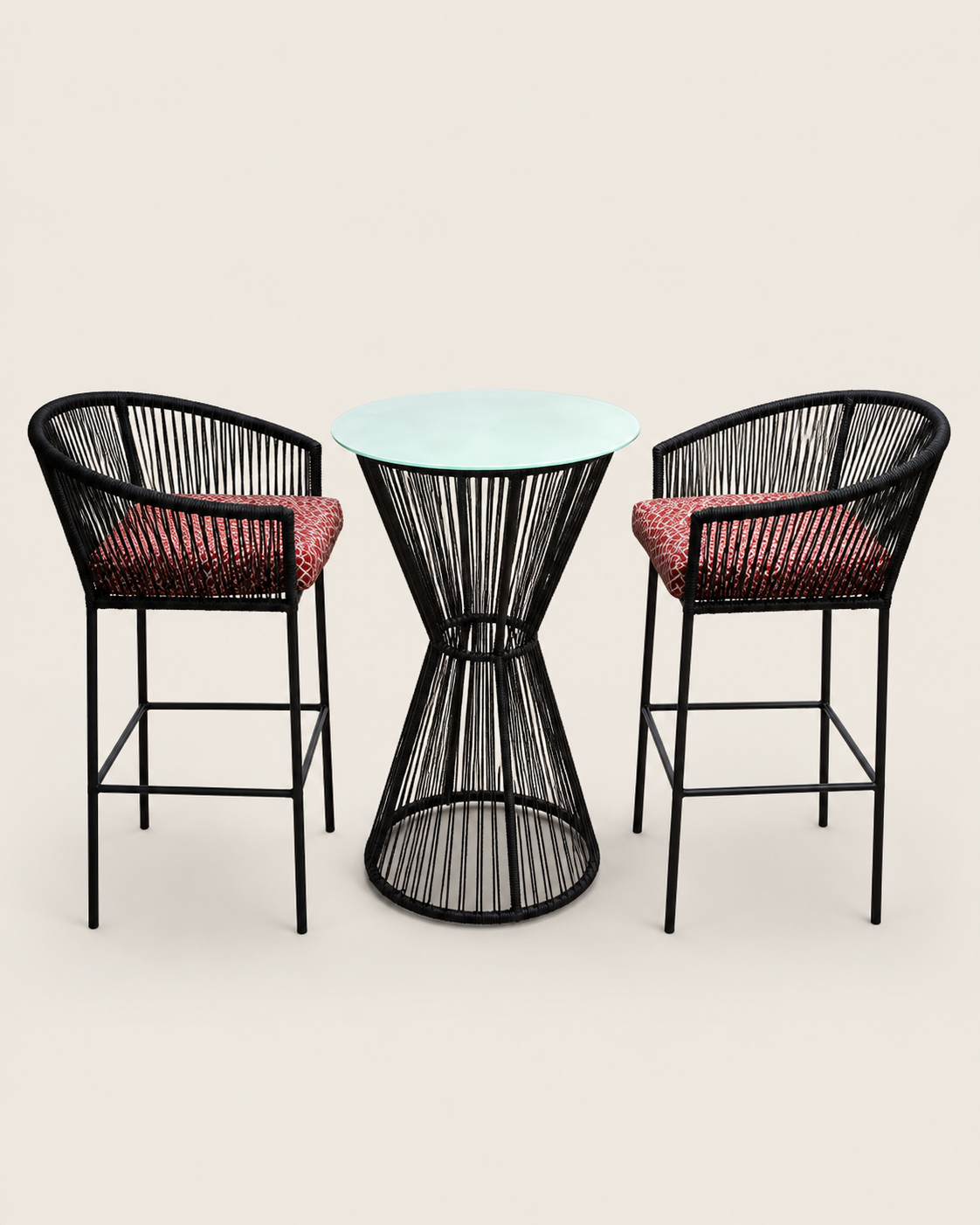Thungo Outdoor Bar Set — handcrafted African outdoor by Zawadi designs  in Kenya