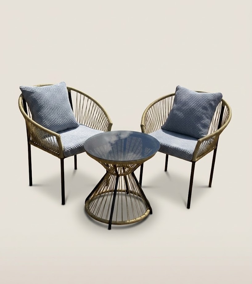 Nneka Bistro Set — handcrafted African outdoor by Marineimali393 in Kenya